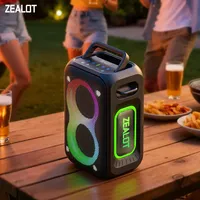 ZEALOT-PT02 60W Speaker Portable Bluetooth Speaker with Enhanced Bass, Bluetooth 5.4, 12H Playtime, for Camping Hiking
