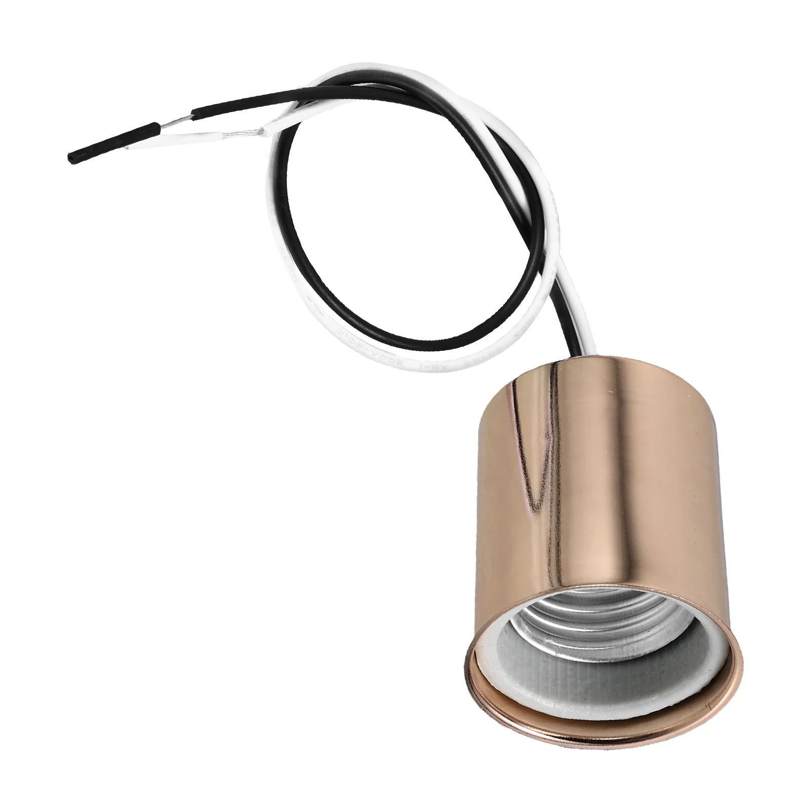 

Table Lamp Ceramic Screw Cap Socket Replacement Easy Assemble DIY Pendant Light Holder Wire Lamp Parts for Ceiling Fixtures