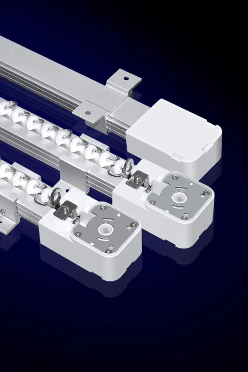 아카라 스마트 전기 커튼 트랙, C3 모터 포함 지그비 3.0, 매우 조용한 개인 맞춤형 커튼 레일 세트 제어 시스템