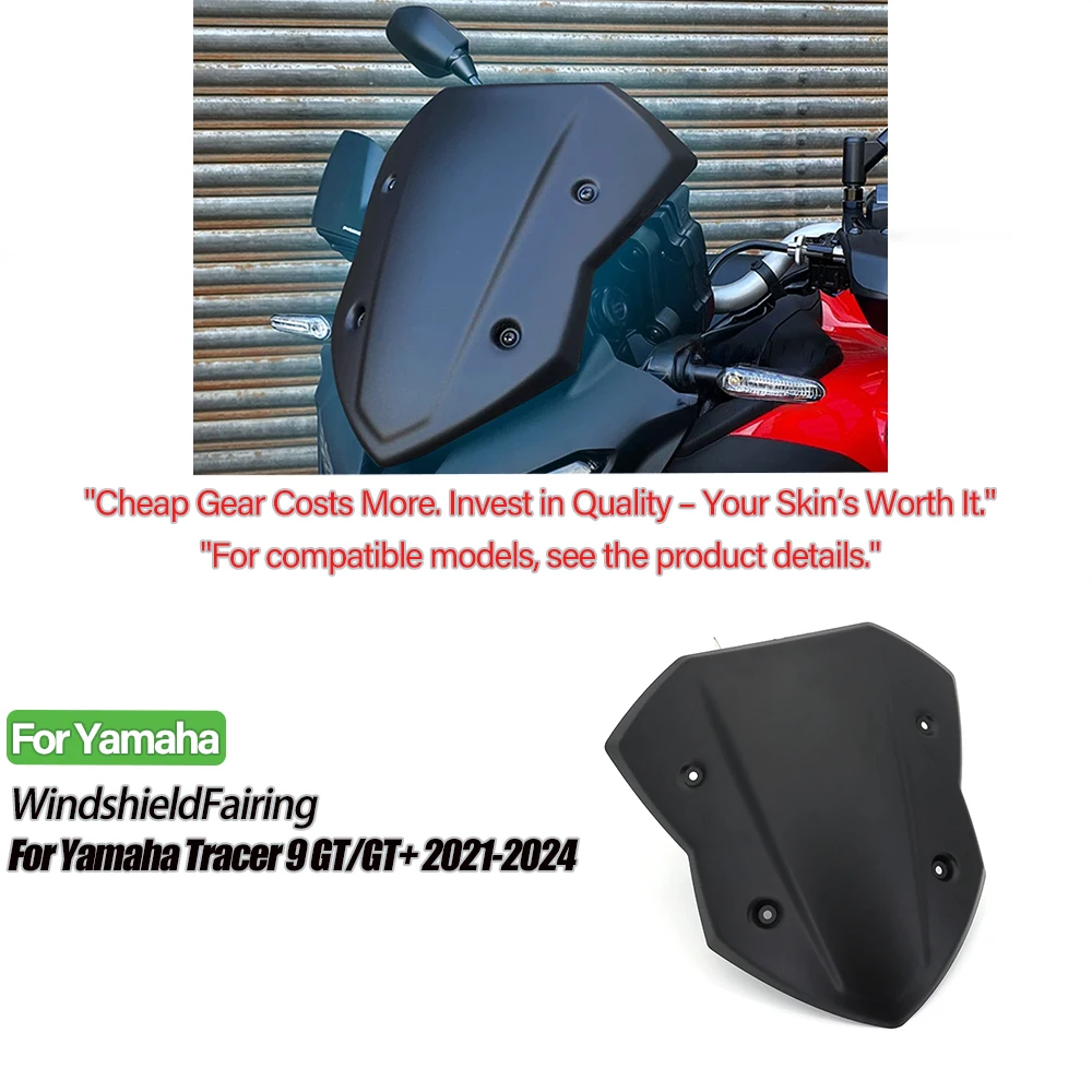 

Tracer 9 Accessories For Yamaha Tracer-9 Tracer9 GT 2021-2024 Motorcycle Windshield Fly Screen Windscreen Deflector