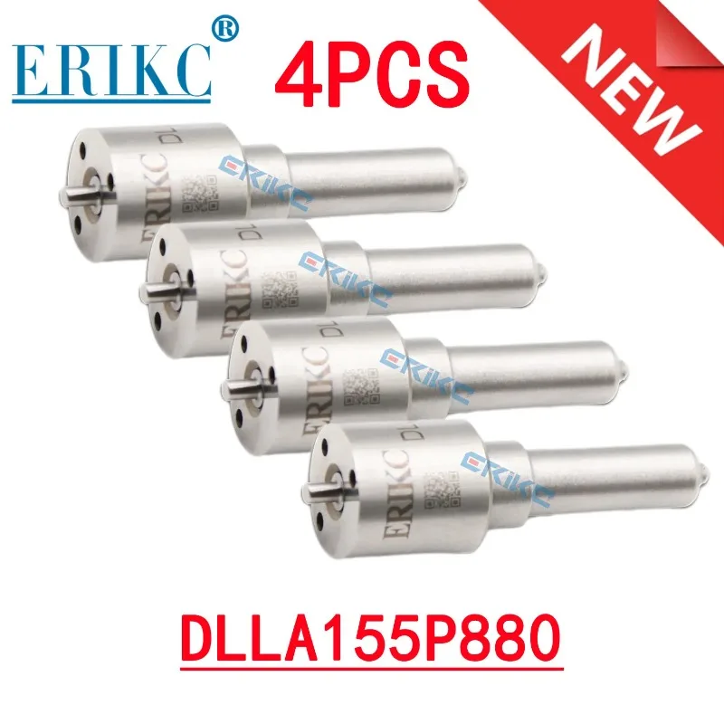 Bico de combustível diesel dlla155p880, 4 unidades, dlla 155p 880, bico de combustível diesel automático dlla 155 p 880 para toyota 095000-7030 095000-6760