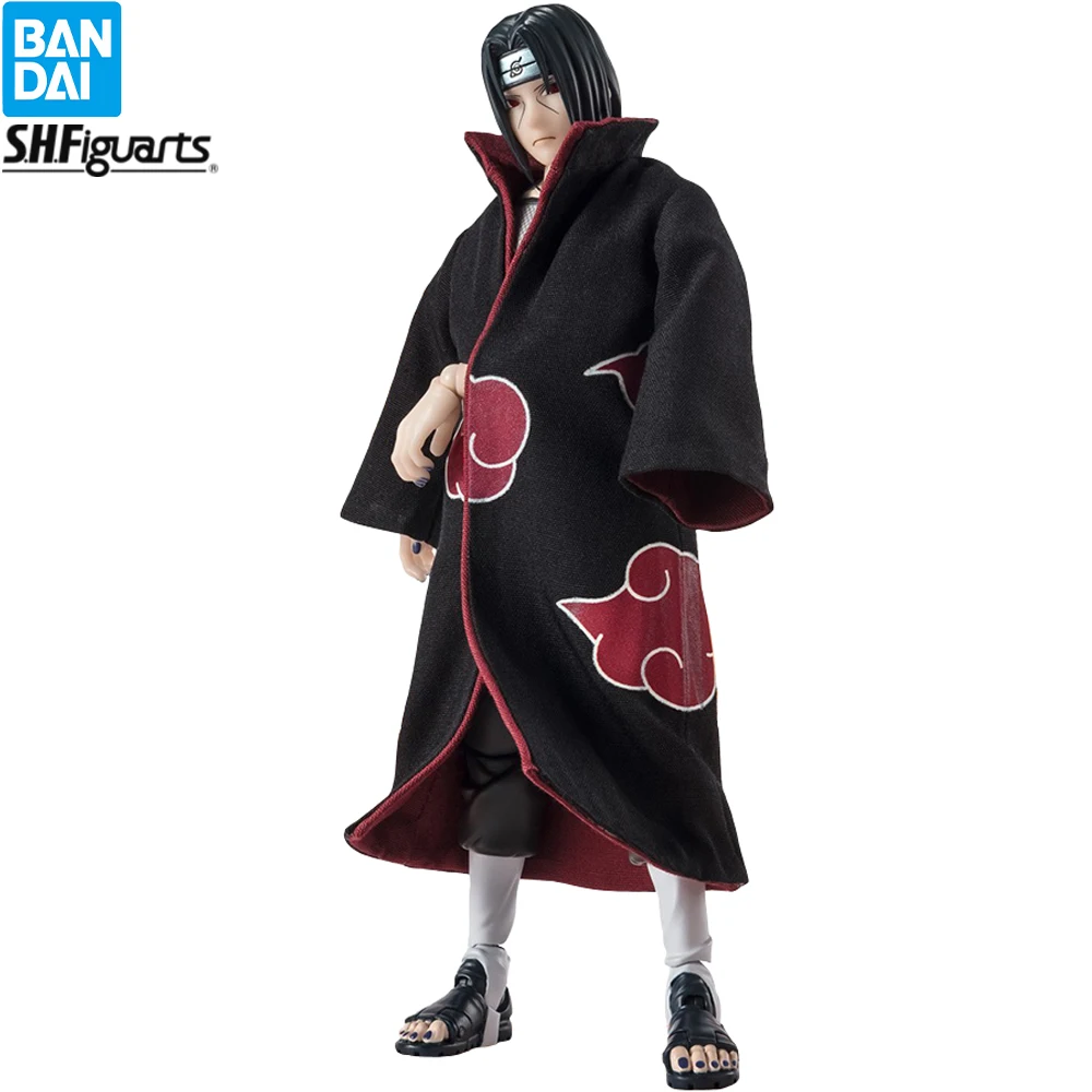 

BANDAI S.H.Figuart Naruto Shippuuden Uchiha Itachi NARUTOP99 Edition 15.5cm Action Doll Collectible Anime Figure Model Toy Gift