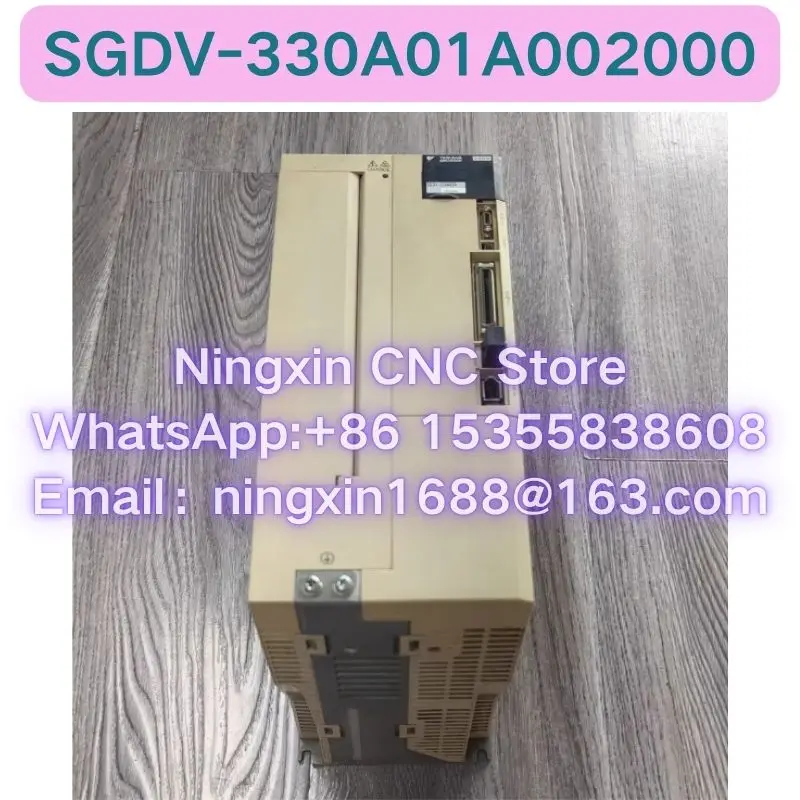 Second-hand SGDV-330A01A002000 servo drive Functional test OK Fast delivery