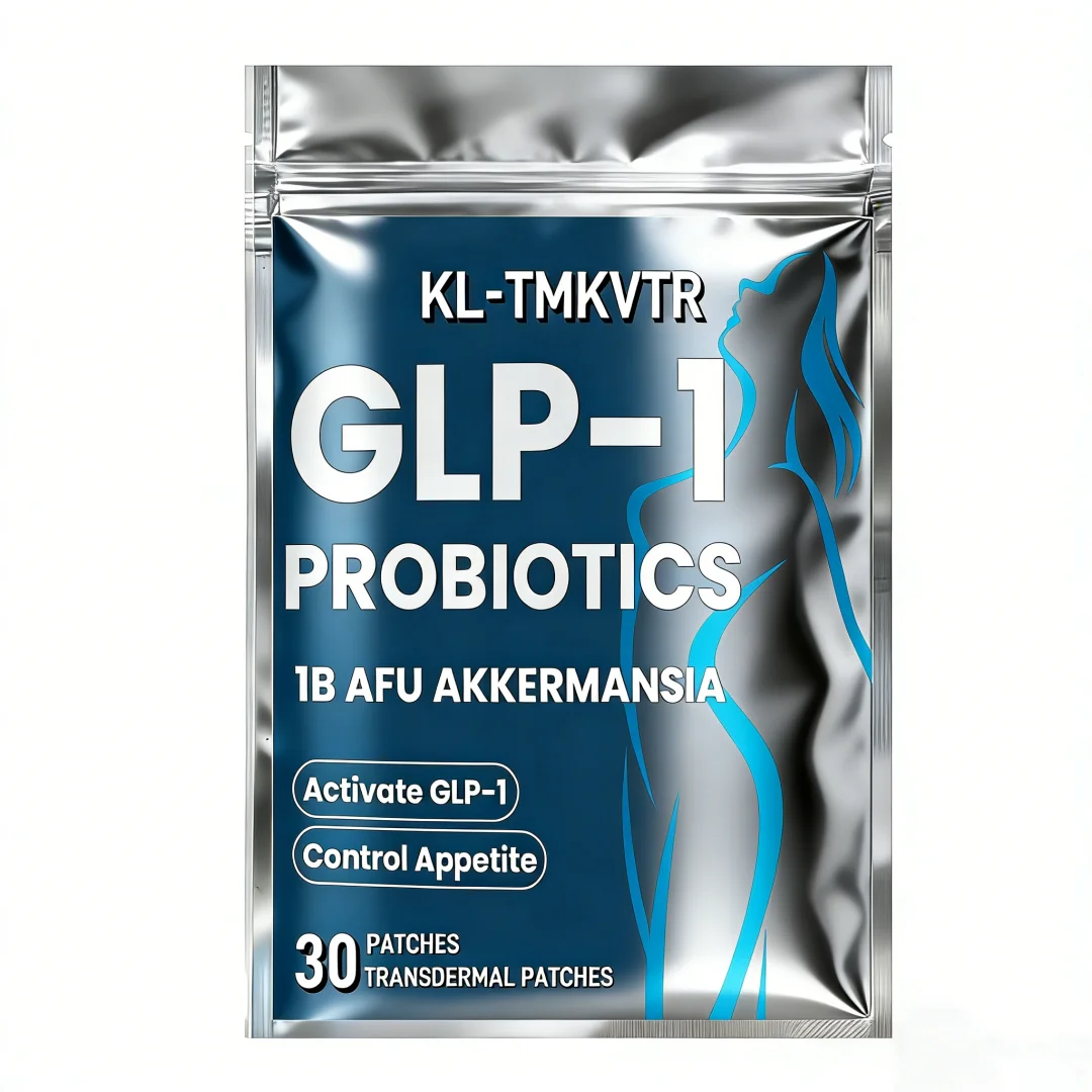 30 Patches GLP-1 Transdermal Patches with Green Tea & Eriocitrin,GLP 1 Probiotic for Women & Men,for Immune, Energy, Digestion