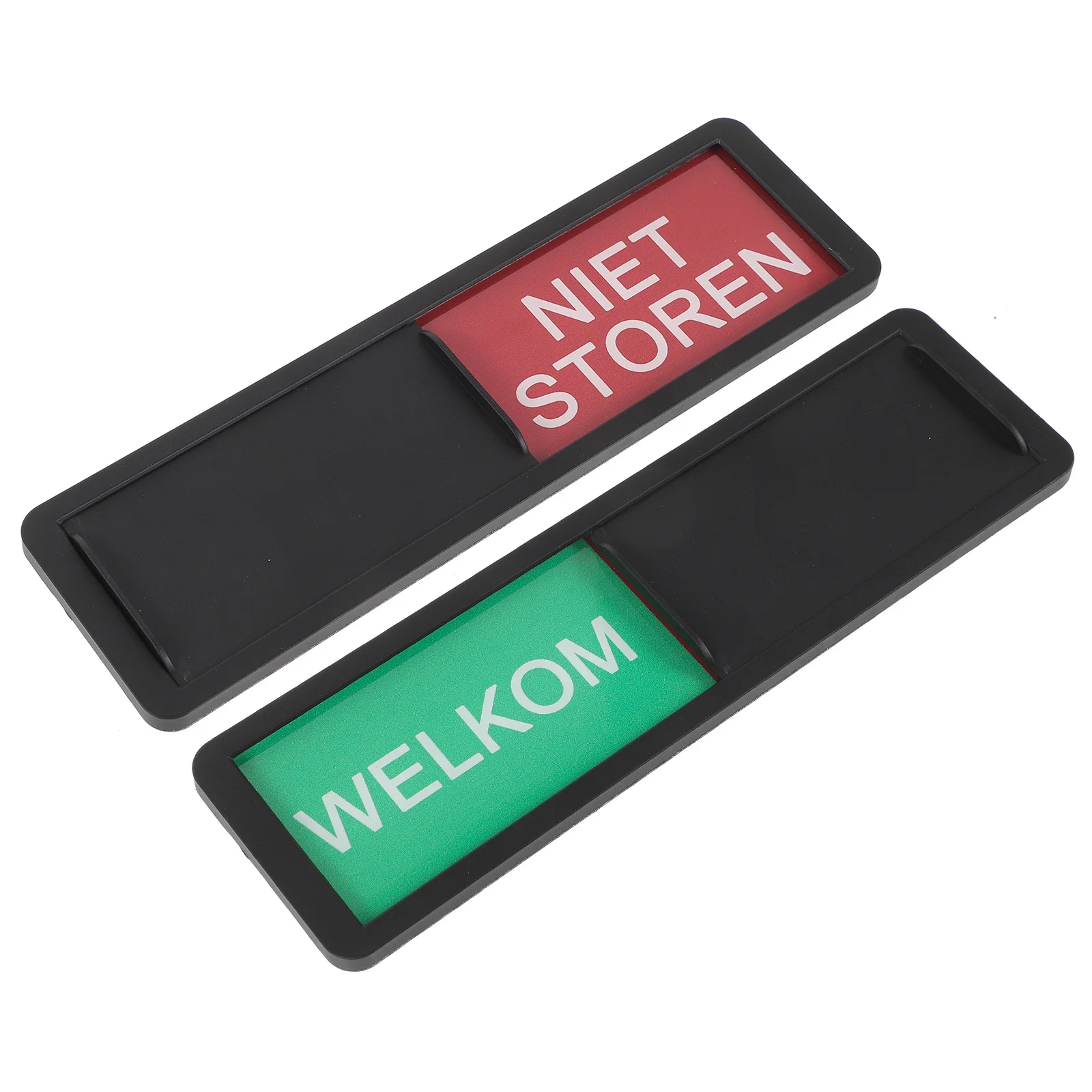 

2pcs Privacy Sign Indicator Magnetic Do Not Disturb Door Slider For Office Conference Room Refrigerator Oven Clean Dirty Status