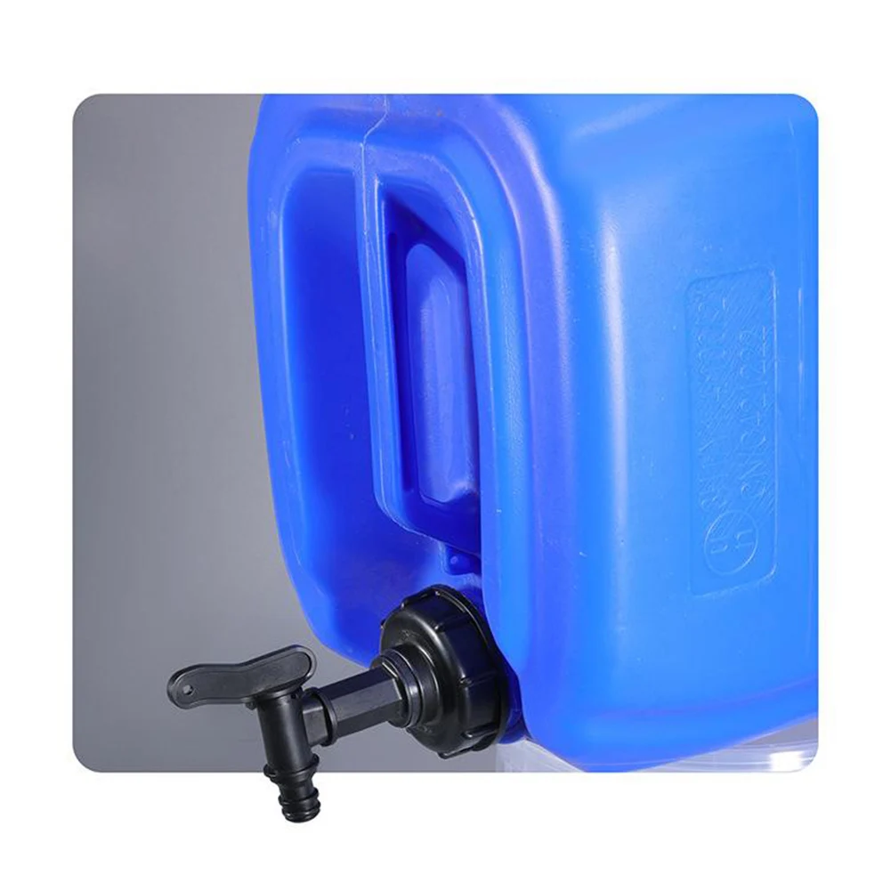 

PLASTIC WATER BUTT TAP & NUT FOR RAIN SNAP OR PUSH FIT BLACK Garden Outdoor Removable Replacement Spare Part
