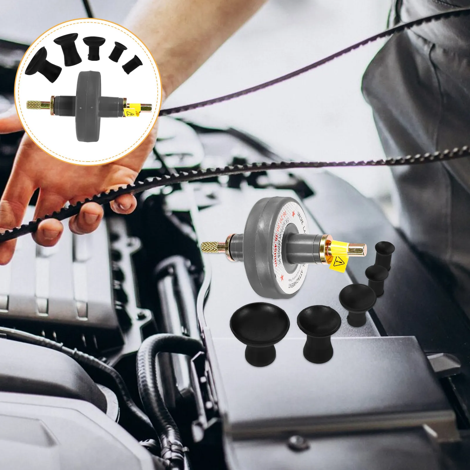 Valve Grinding Tool Kit for Car Engine Repair – Precision Auto Valve Lapping Set for Efficient Surface Restoration
