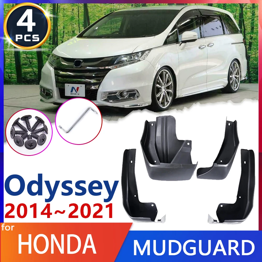 

Брызговики для Honda Odyssey JDM модель RC1 RC2 RC4 MK5 5-го поколения 2014 ~ 2021, брызговики для автомобильных брызговиков, брызговики, детали