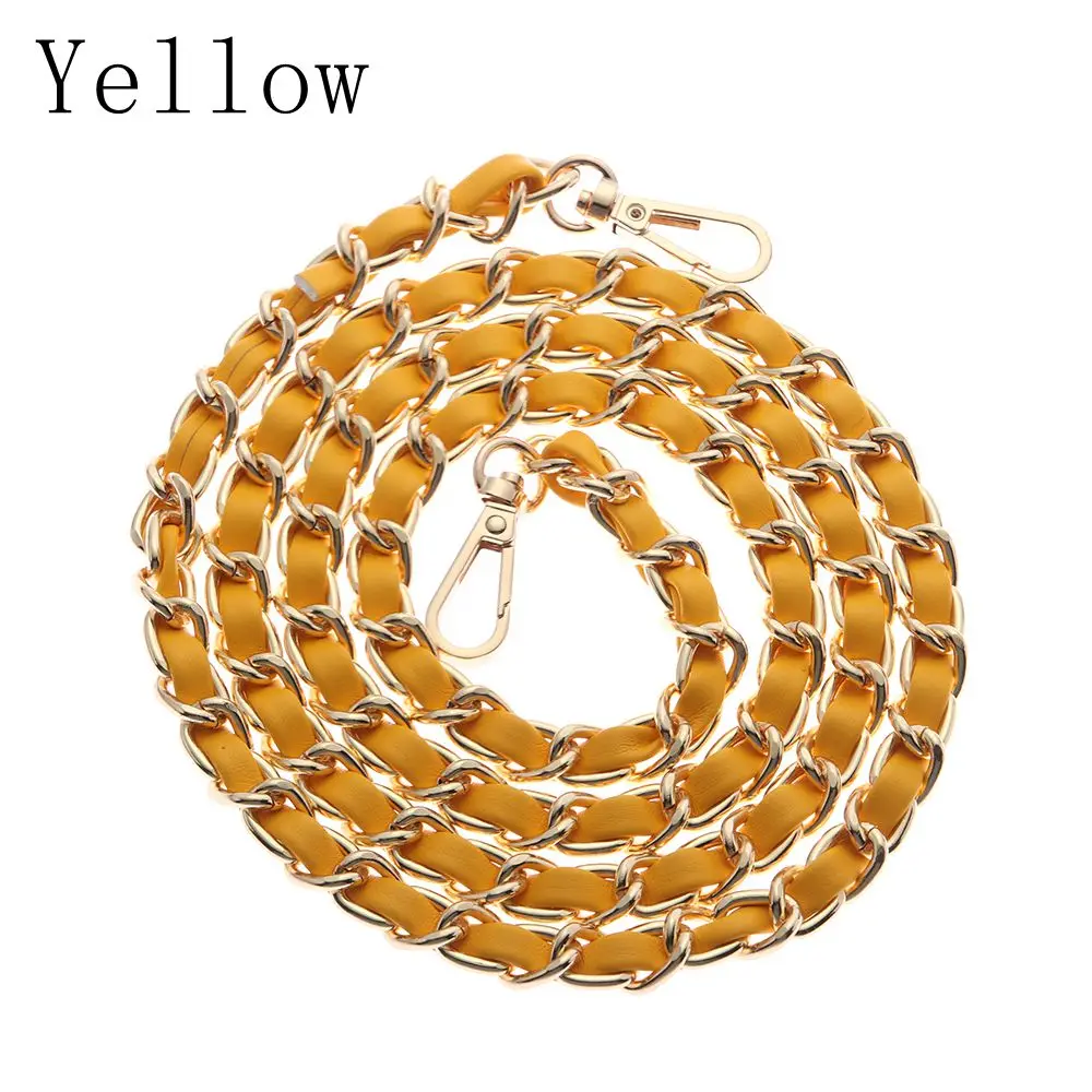 

120cm New Parts&Accessories Women Shoulder Bag Strap Handbag Chain Replacement Metal Leather