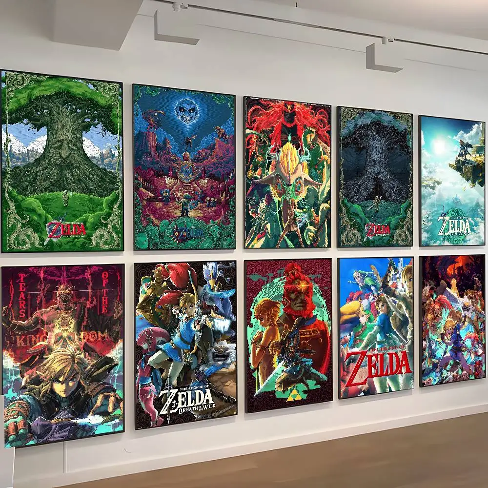 Legend Video Game Anime Posters Sticky Whitepaper Prints Posters Artwork Kawaii Room Decor