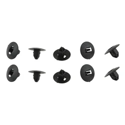 10 Pcs Auto Front Bumper Grille-Deflector Panel Clip 30763619 for VOLVO OEM 08-16 XC70 Plastic Fastener Car Accessories Interior