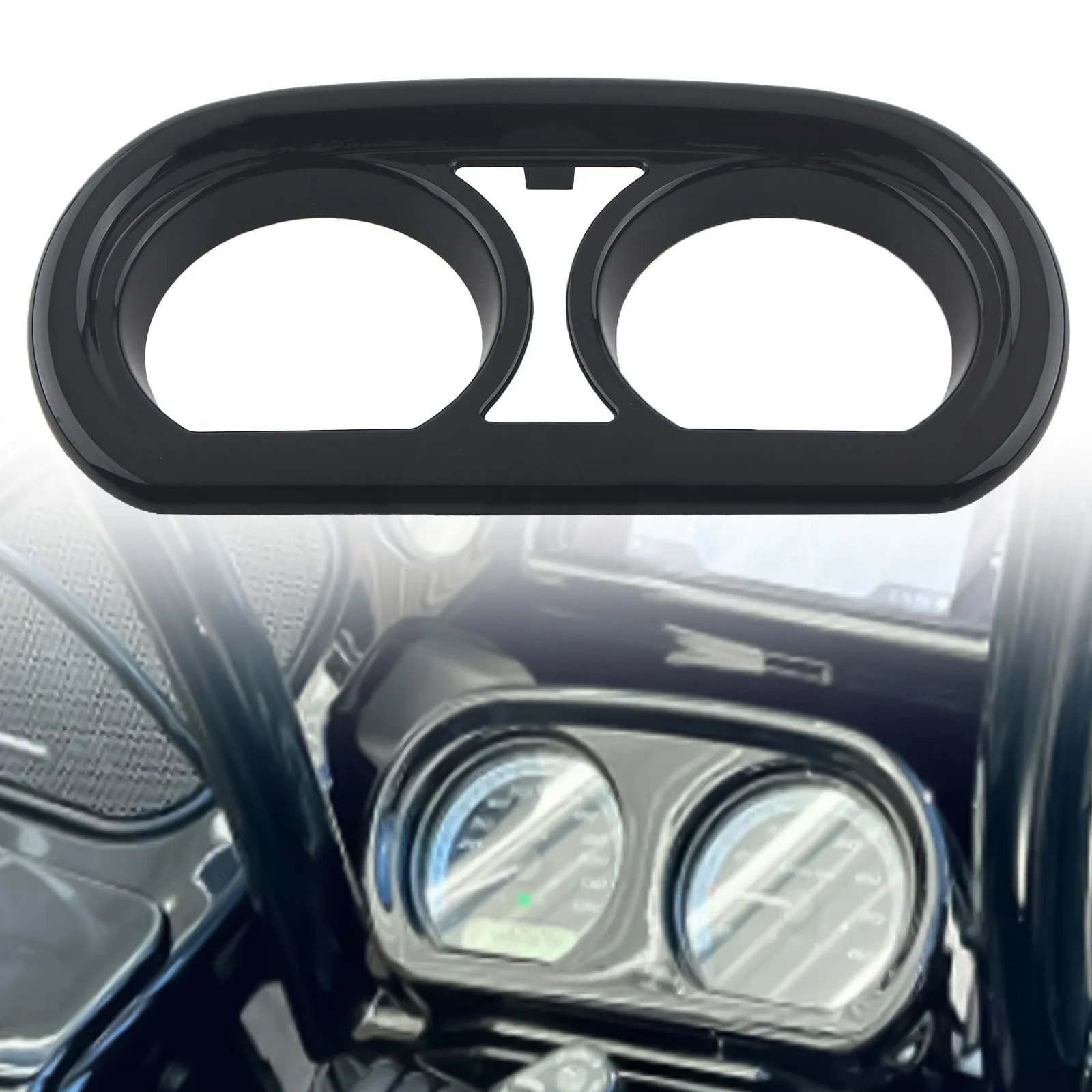 Gauge Bezel Trim For Harley Road Glide Ultra FLTRU FLTRX Special FLTRXS 2015-UP