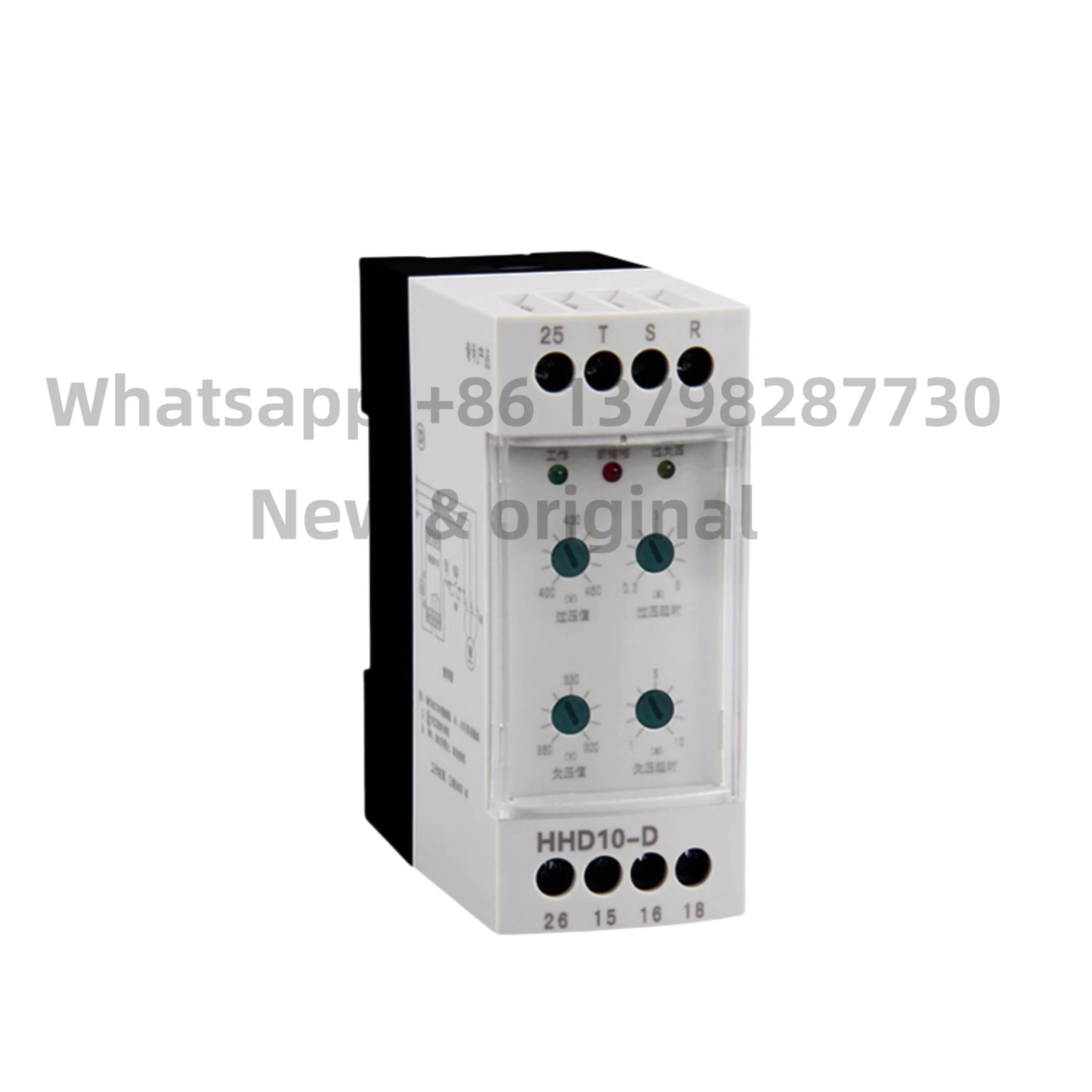 New original HHD10-D AC380V overvoltage and undervoltage adjustable phase sequence voltage imbalance protection relay