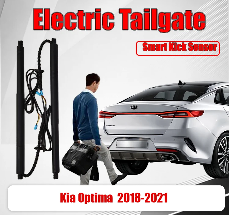 Electric Tailgate Upgrade Kit For Kia Optima 2018-2021 Power Lift Support Rods Auto Trunk Boot Lid Power Liftgate Modi