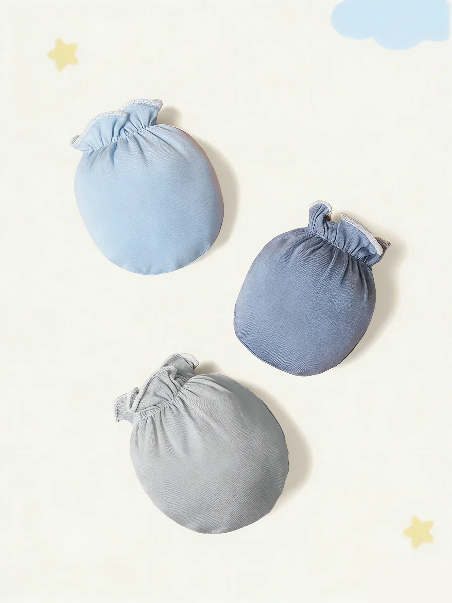 3 أزواج من القفازات العادية لل - مراجعة Baby Mittens Scratch وسعره