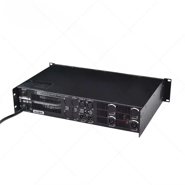 DF850 Professional 2 Channel Audio High Power Amplifier for Disco Outdoor Concerts