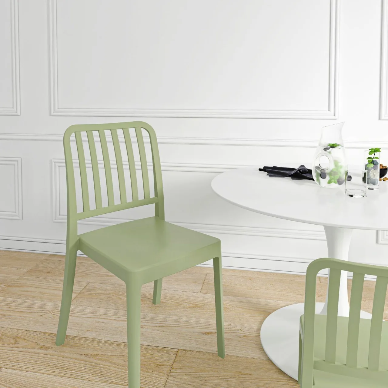 Cafeteria Dinner New Design Plastic Dining Plastic Chair for Event Party