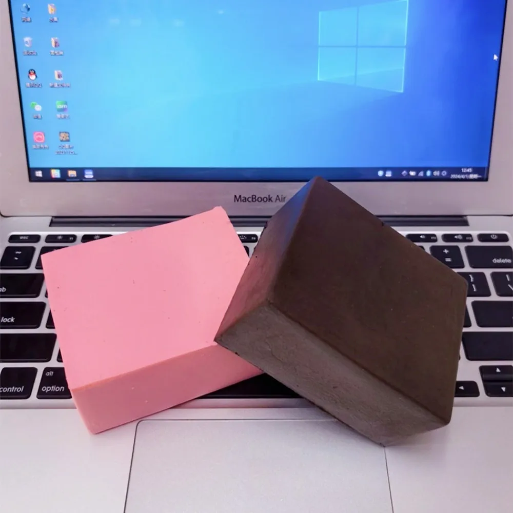 Squishy Simulated Square Bread Squeeze Toy Stress Relief Slow Rising Sensory Fidget for Anxiety ADHD Autism Gift for Kids Adults