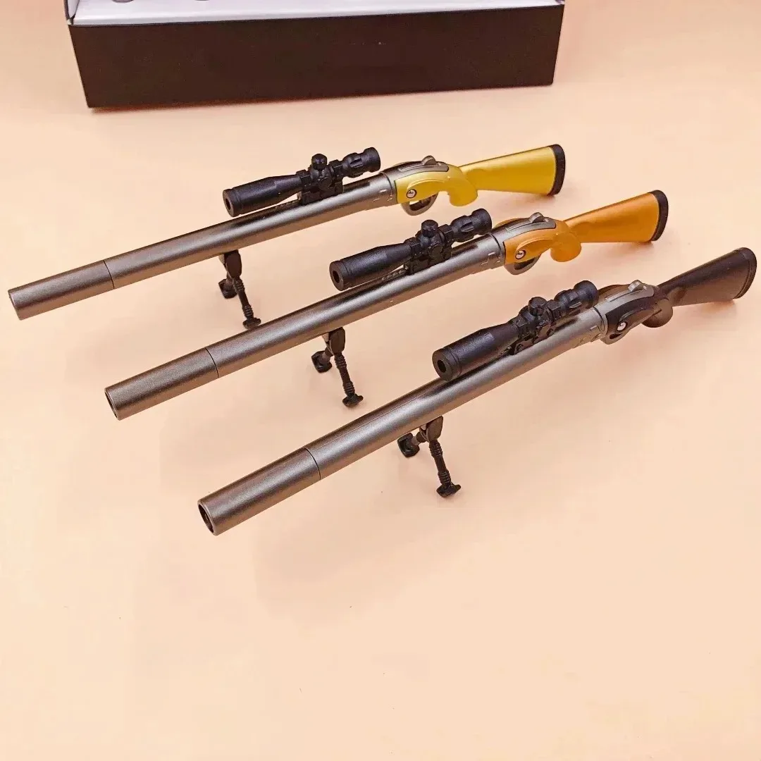 

Sniper Rifle Gel Pen Creative Survival Game Gun Toy Gel Pen Black Ink For School Writing Kids Novelty Stationery Gift