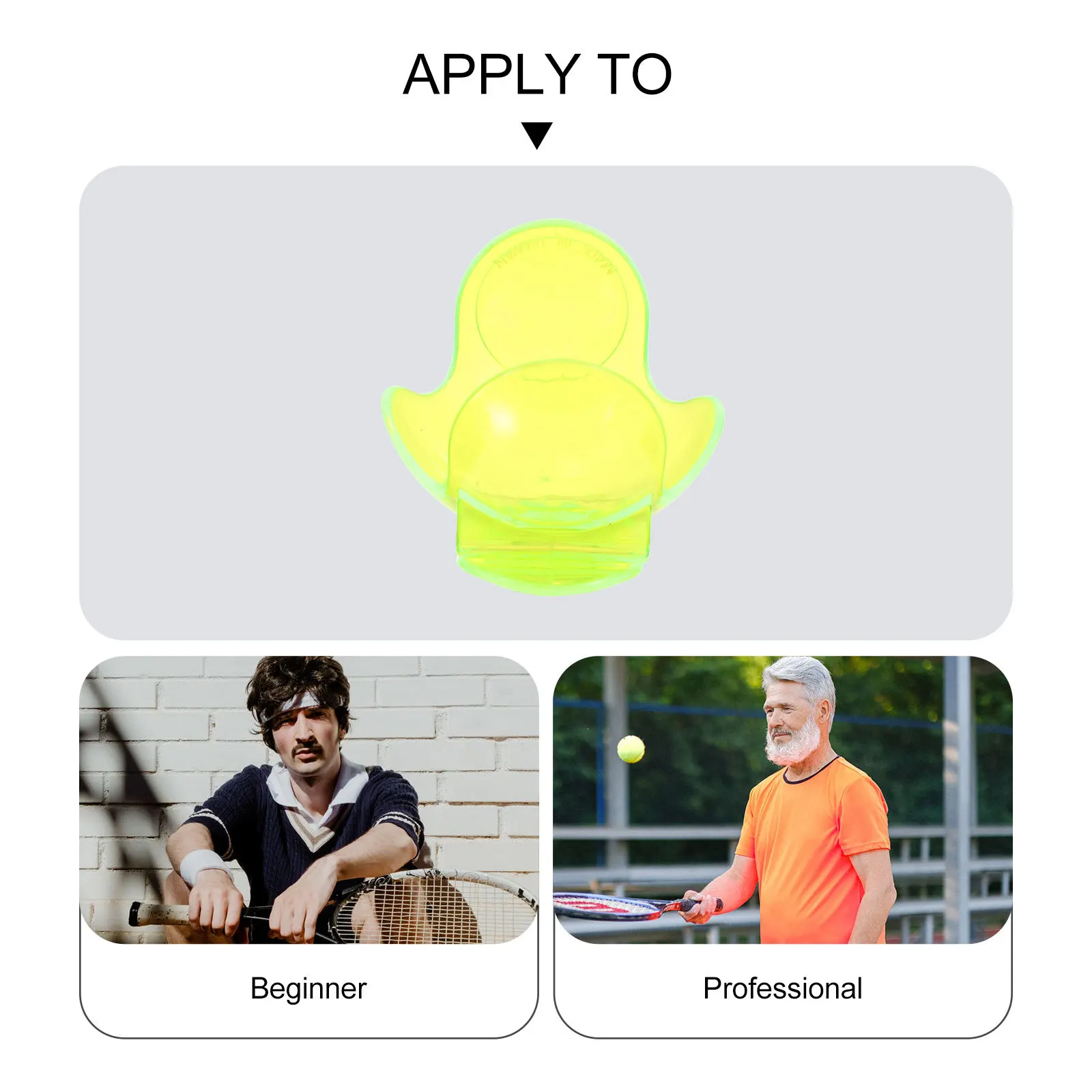 

Tennis Waistband Clip Mini Size Clear Design Easy to Store and Use Perfect for Tennis Training Sessions Training Balls Holder