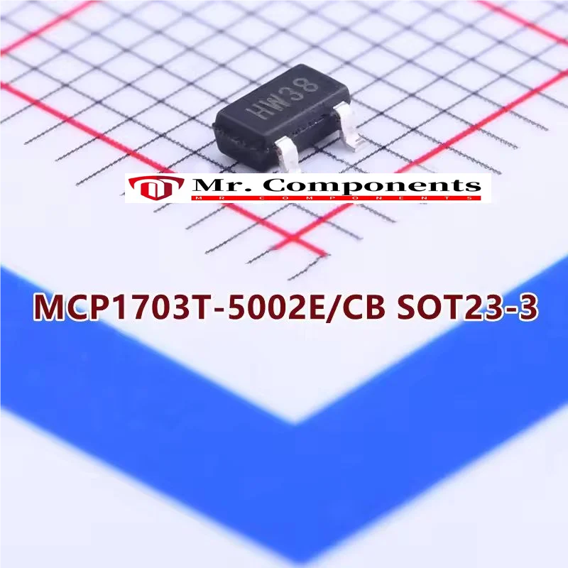10PCS MCP1703T-5002…