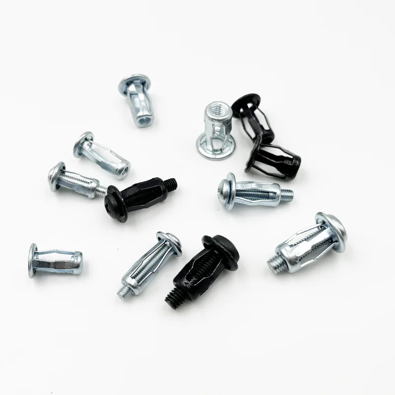 Blütenblattförmige Metallnietmutter Schraubenbolzen-Set Sechskantschrauben Panel License Fix Clamp Lock Expansion Jack Nuts Nietmutter M4 M5 M6 M8 – Detail 10