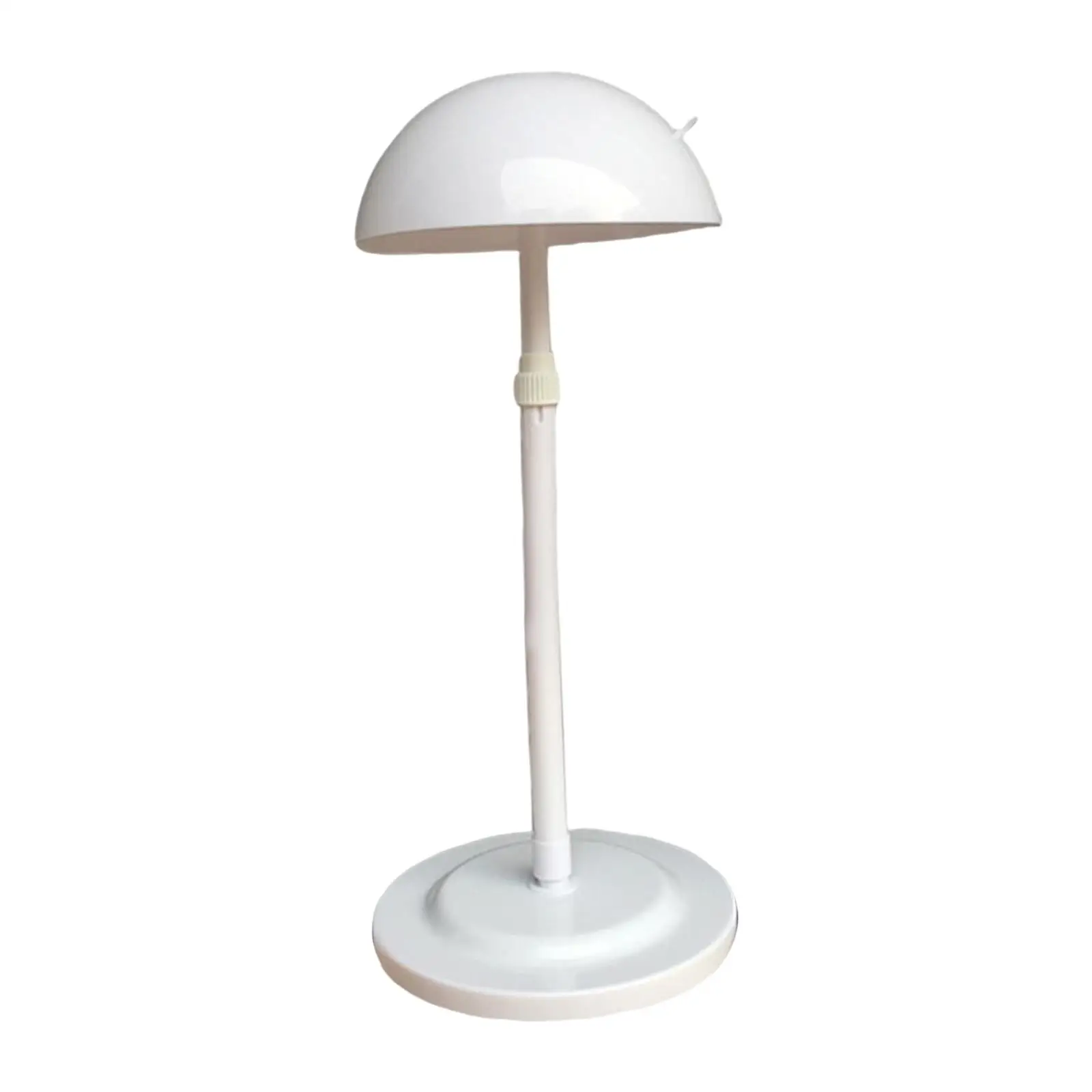 1 Pcs Wig Head Stand 25-48cm Adjustable Mushroom Top Hat CAPs Display Holder for Styling