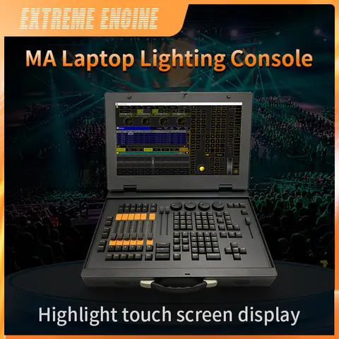 MA2 BOOS laptop WING Console stage lights control led lighting console mini MA laptop DMX Controller Lighting Console