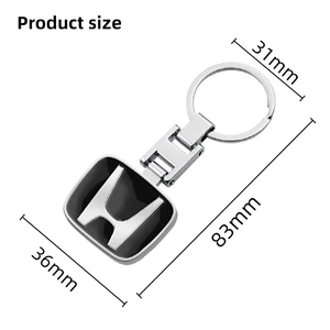 Logo logo xe kẽm logo logo Honda Fit Jazz GK5 Civic Type-R Pilot Accord Insight Spyri Cidade HRV 10 Chaves bán hàng chính Honda Type R - №8