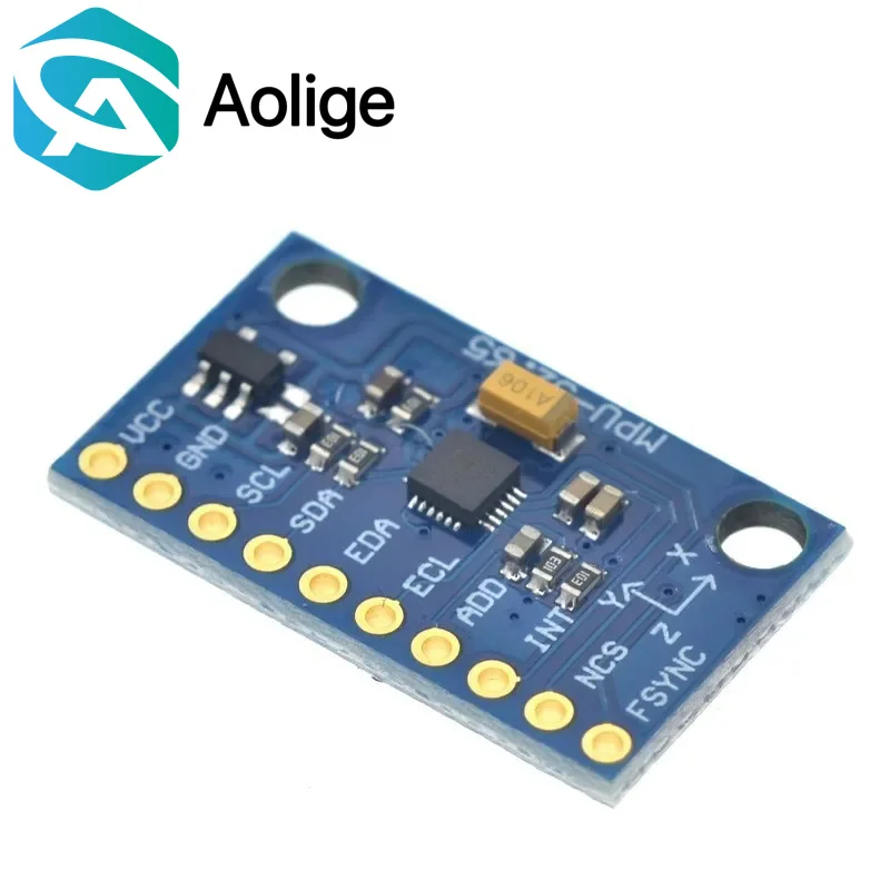 GY-6500 GY-9250 GY-9255 MPU-6500 6DOFÂ  Accelerometer 6-axis Attitude Gyro Sensor Module SPI Interface MPU6500 For Arduino