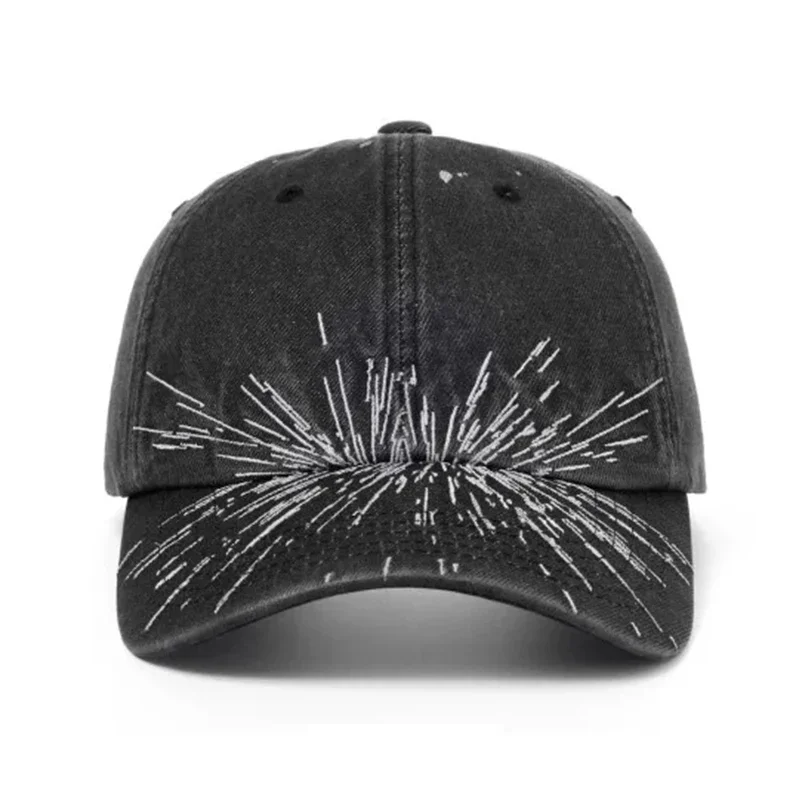 Bestickte Baseballkappe Konzerttour-Sonnenhut Herren- und Damen-Outdoor-Mode-Baseballkappe Konzertmütze Bedruckte bestickte Baseballkappe – Detail 7