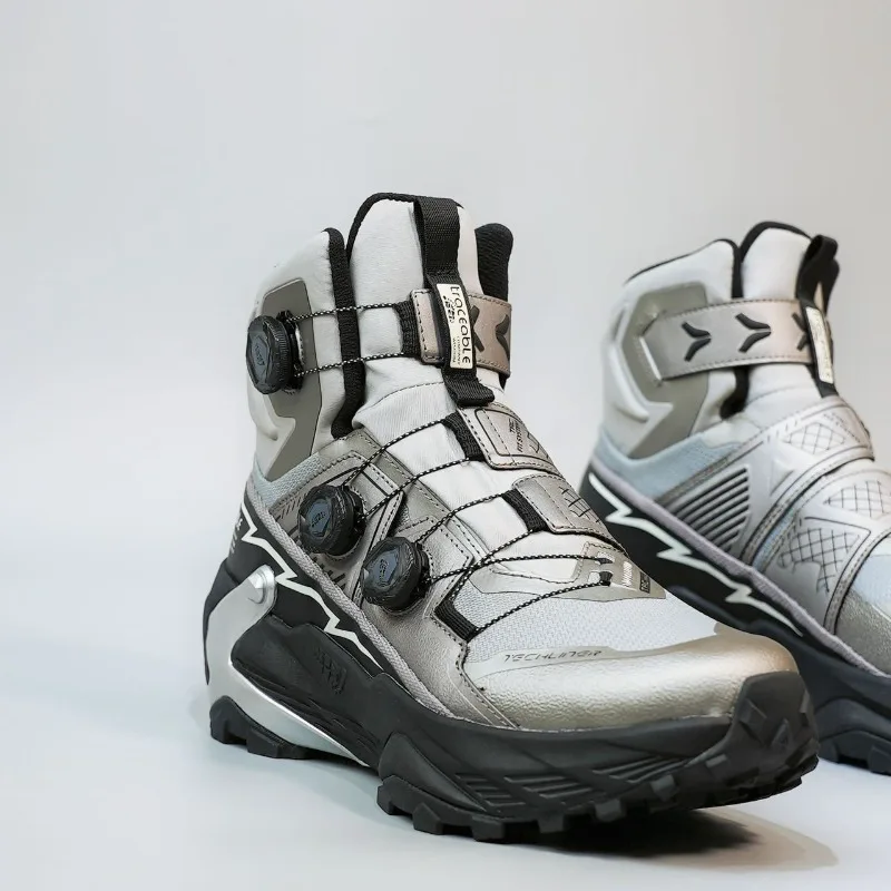 Autumn/Winter Trekking Boots Men Women Waterproof Walking Outdoor Shoes Unisex Non-Slip Hiking Shoes Couples Camping Shoe