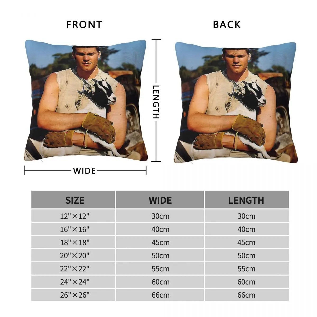 Tom Bradys American Pygmy Square Pillowcase Polyester Linen Velvet Creative Zip Decor Throw Pillow Case Bed Cushion Cover