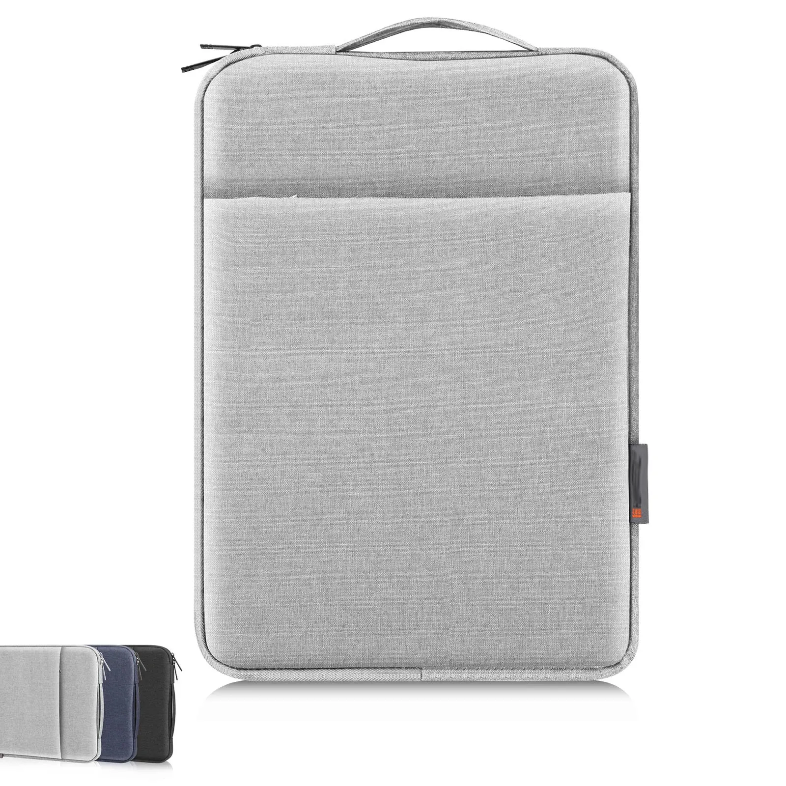 For HAWEEL Laptop Sleeve Case Zipper Briefcase Bag Notebook Handbag For 15-16.7 / 14-15 / 12.5-13.5 inch Laptop Tablet Case Bag