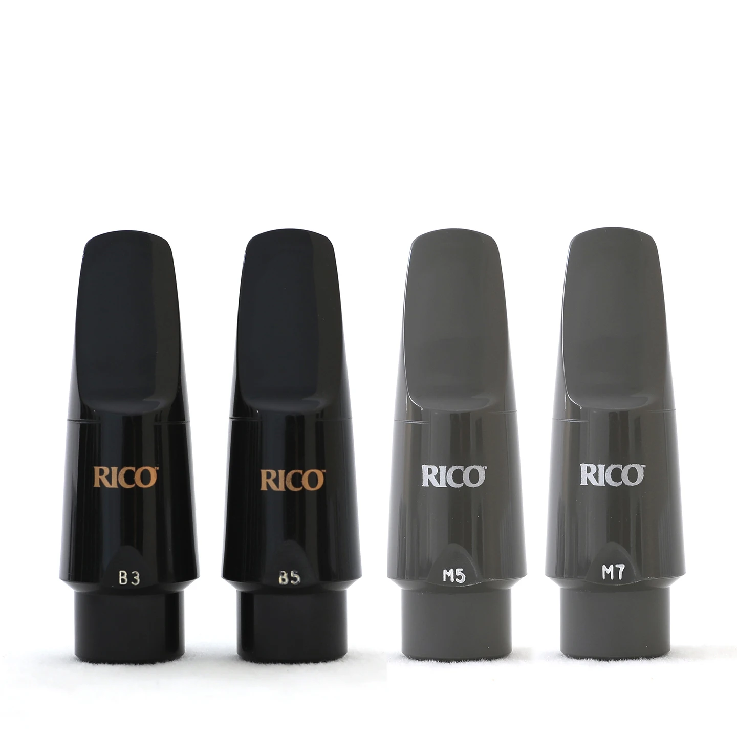 Bocchino di plastica americano RICO sax B3 B5 B7 M5 M7 M9 sassofono soprano alto tenore