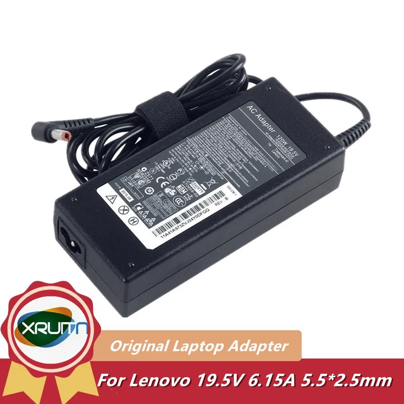 

Genuine 120W 19.5V 6.15A Laptop AC Adapter Charger For Lenovo IdeaPad Y430P Y470 Y460P Y500 Y730 Y730A Y730P Power Supply