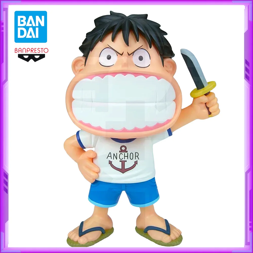 

Original BANDAI Banpresto ONE PIECE SOFVIMATES Monkey D Luffy PVC Anime Figures Action Figure Model Toys