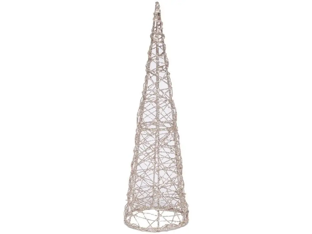 Cone de Natal Champagne 26cm 1019303 Cromus