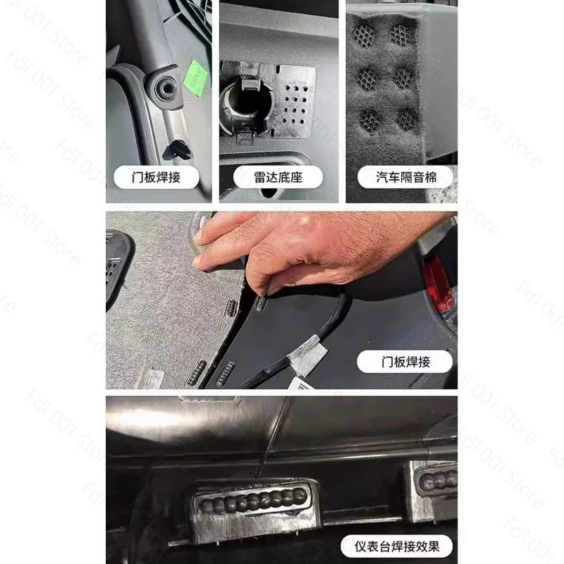 Handheld Ultrasonic Spot Welder for Livestock Manure Belt, Auto Parts Interior, Fabric, PP Plastic Welding Cutting Tool