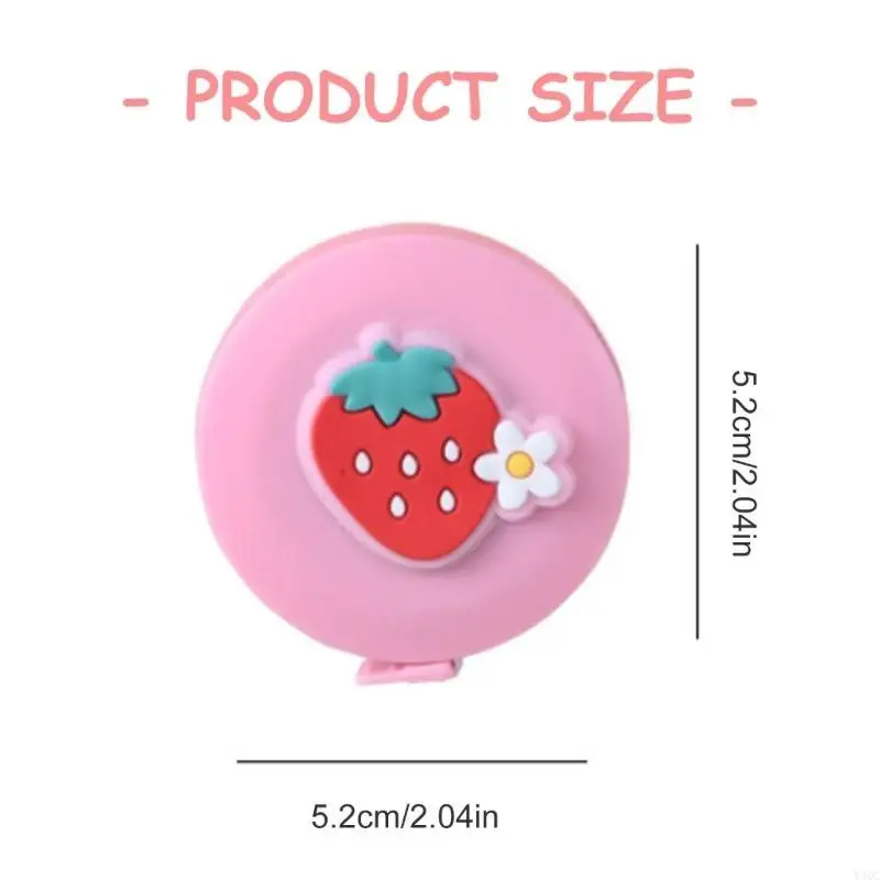 150cm Mini Retractable Tape Measure Tape Meter Tailors Rulers for Home Craft Use Y4QC