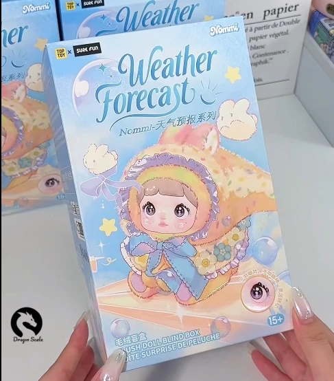 

In Stock Genuine Nommi Weather Forecast Series Blind Box Cute Plush Mystery Box Vinyl Doll Toys Ornament Gifts