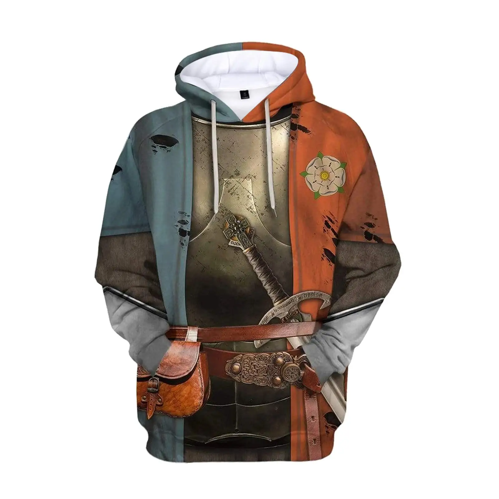Creative Historically Hoodie Historical Military Design Hoodie Costume of Famous Historical Figure 2026
