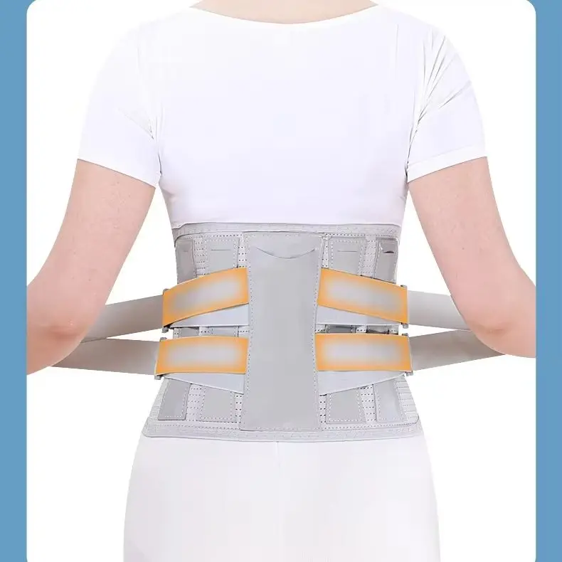 Breathable Waist Support Belt for Men And Women with Bionic Keel Steel Plate Posture Protection Artifact