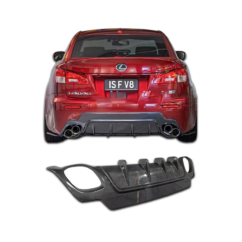 For 2006-2012 Lexus Is250/300 Body Kit ISF Version Rear Bumper Rear Lip Rear Turbulence