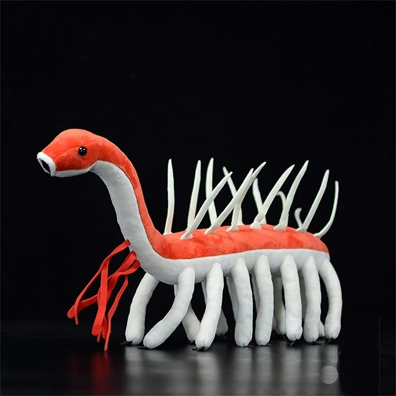 Hallucigenia High Fidelity Cambrian Insect Cute Plushie Worm Plush Toys Lifelike Ancient Animals Simulation Stuffed Doll Toy