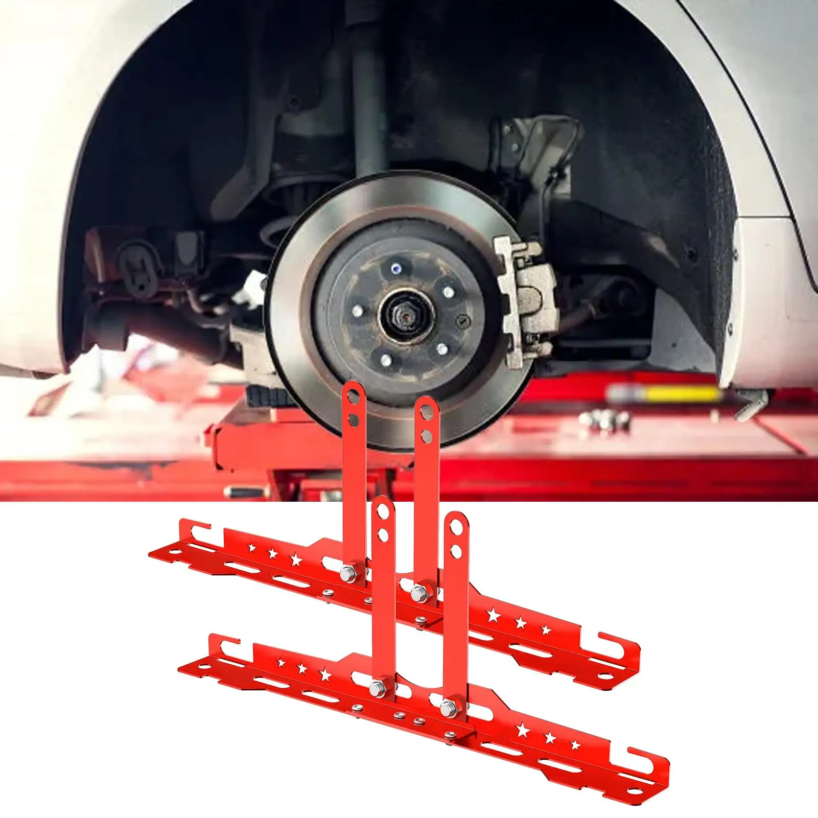 Car Wheel Alignment Tool Heavy Duty Toe Plates Wheel Accessories Parts Adjustable Automotive Wheel Leveling Aligner Toe Plates view 4