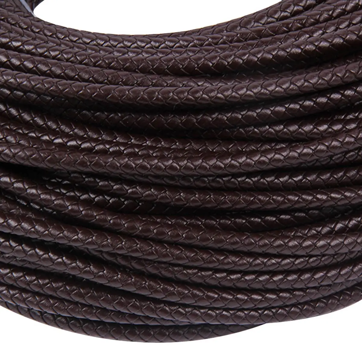 10M Multicolor Woven Cord 3/4/5/6mm Thick Braided Rope DIY Crafts Jewelry Accessories Material Fit Handicrafts Making