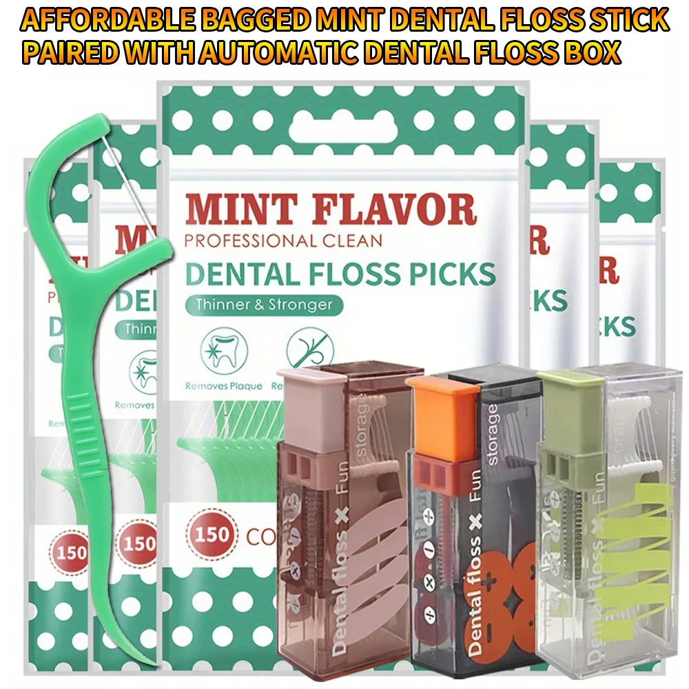 kit-de-fio-dental-com-menta-150-450-pecas-com-caixa-automatica-para-higiene-bucal-diaria-e-limpeza-dos-dentes-preco-acessivel