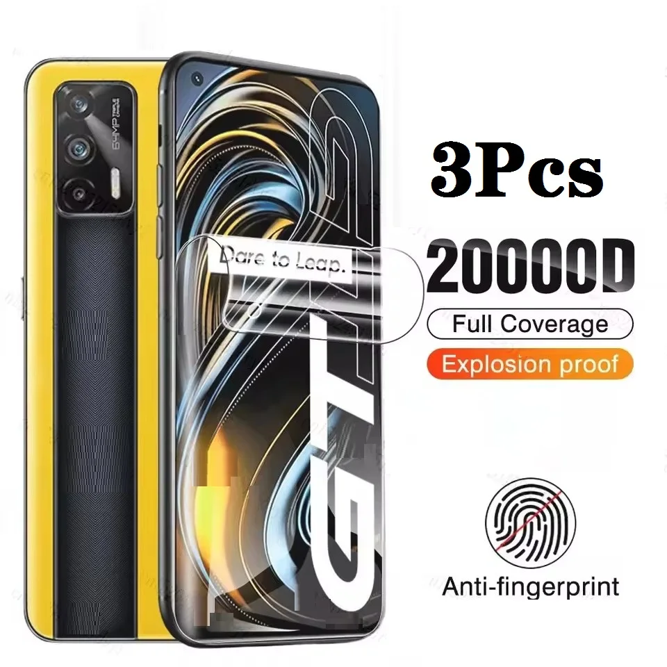 3Pcs Hydrogel Film Für Realme GT 7T GT7 6T GT6 China Neo Flash Neo2T Master Screen Protectors nicht Glas