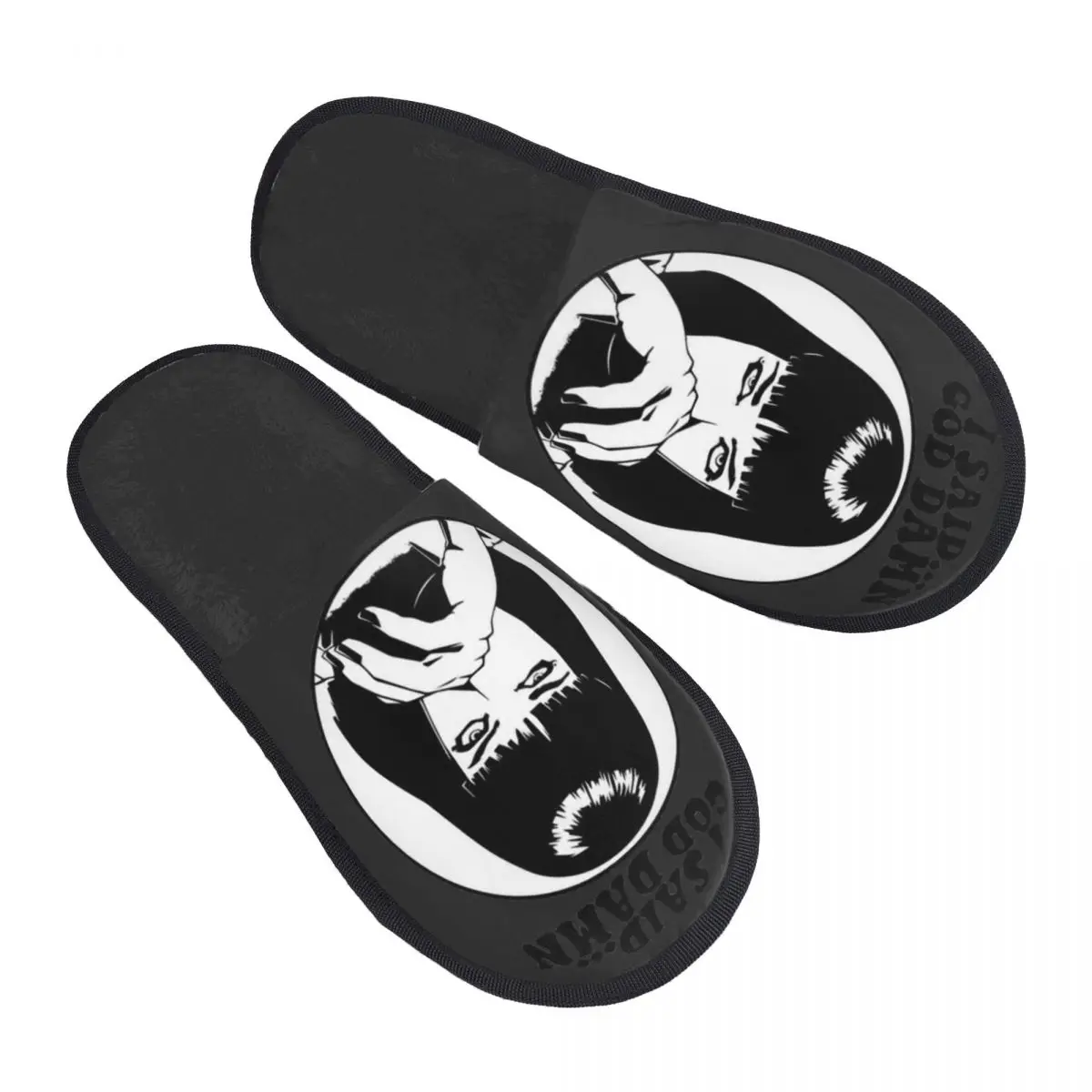 Crazy Design Pulp Fiction Basketball Men Women Furry slippers,nice-looking Color printing special Home slippers,Neutral slippers